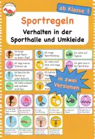 Vorschau - Poster - Sportregeln Grundschule - Deckblatt