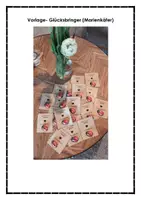 Vorschau - Mal- und Bastelvorlagen - Vorlage- Glücksbringer - Deckblatt