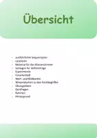 Vorschau - Stundenentwürfe - Materialpaket Wasserkreislauf Wasser Unterrichtsreihe - Seite 1
