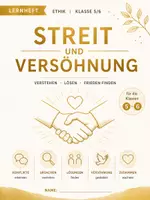 Vorschau - Stundenentwürfe - Streit und Versöhnung | Ethik Lernheft Klasse 5/6 | Konflikte & Eskalationsstufen - Deckblatt