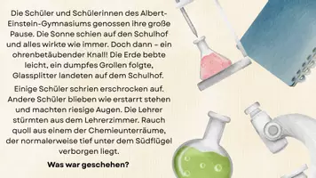 Vorschau - Stundenentwürfe - Bericht schreiben - Unfall im Chemieunterricht - Mystery (Deutsch, Klasse 5-7) - Seite 2