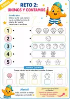 Vista previa - Hojas de trabajo - Bonus gratis Estrellín. Actividades y stickers. Cuaderno de verano primaria. Repaso verano - página 3
