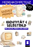 Vorschau - Stundenentwürfe - Identität & Social Media – Online-Persona, Filter, Selbstbild & Highlight-Reel-Effekt | Klasse 7–13 - Deckblatt
