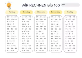 Vorschau - Stationenlernen - Materialpaket: Zahlenraum bis 100 - Seite 3