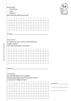 Vorschau - Arbeitsblätter - Sachaufgaben - Mathe ab Klasse 3 (Grundrechenarten) - Seite 3