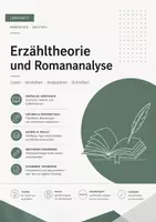 Vorschau - Arbeitsblätter - Arbeitsheft Romananalyse & Erzähltheorie (Oberstufe): Grundlagen, Methodik, Übungen - Deckblatt