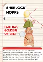 Vorschau - Spiele - Sherlock Hops- Das Goldene Ei- Schnitzeljagt- Rätsel - Deckblatt