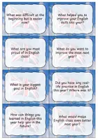 Vorschau - Aufgabenkarten - End of School Year - Reflection (speaking activity, ab 7. Klasse) - Seite 3