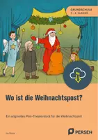 Vorschau - Arbeitsblätter - Wo ist die Weihnachtspost - Ein originelles Mini-Theaterstück für die Weihnachtszeit - Deckblatt