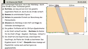 Vorschau - Stundenentwürfe - Materialpaket- Thema Flächen (Stunden, Arbeitsblätter und Spiele) - Seite 3