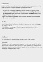 Vorschau - Mal- und Bastelvorlagen - Herz Aufklappkarte zum Muttertag - Seite 1