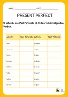 Vorschau - Arbeitsblätter - Present Perfect Worksheet- Grammar Practice - Seite 2