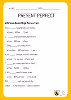 Vorschau - Arbeitsblätter - Present Perfect Worksheet- Grammar Practice - Seite 3