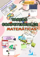 Vista previa - Refuerzo / NEE / Materiales de apoyo - TAREAS COMPETENCIALES MATEMÁTICAS - Portada