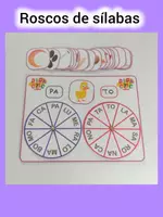 Vista previa - Juegos / Gamificación - Roscos de sílabas - Portada