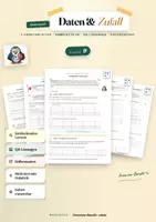 Vorschau - Stundenentwürfe - Wahrscheinlichkeit - Laplace - Klasse 9 Komplettpaket - Deckblatt