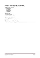 zapowiedź - Test E8 – gramatyka, składnia, rodzaje zdań, poprawność - strona 3