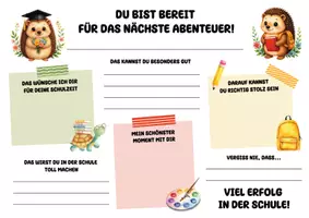 Vorschau - Fördermaterial/Inklusion - KITA-Abschied Vorlage: Ein kleiner Brief für dich | Brief zum Abschied Kindergarten | Portfolio Vorlage Erzieher | Erinnerung Kita | Abschiedsgeschenk Kita - Seite 2