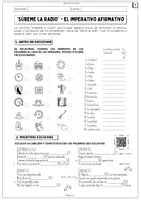 Vorschau - Unterrichtsreihen - CANCIÓN_SÚBEME LA RADIO (El imperativo afirmativo) - Deckblatt