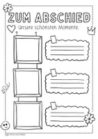 Vorschau - Arbeitsblätter - Abschied Grundschule (Danke - letzte Worte) - Seite 3