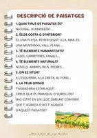 Vista previa - Tarjetas / Manipulativos - Descripciones de personas, animales, objetos y paisajes - página 3
