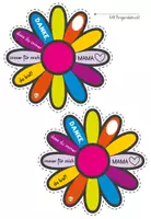 Vorschau - Mal- und Bastelvorlagen - Muttertag - Geschenk - Blumenstecker - Bastelvorlage - Foto - Seite 2
