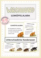 Vorschau - Bildkarten - Schnüffelalarm – Ordnung im Klassenzimmer - Deckblatt