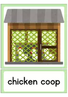 Vorschau - Bildkarten - On the farm (Auf dem Bauernhof) – 20 Flashcards, Bild- und Wortkarten - Seite 3