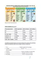 Vorschau - Arbeitsblätter - Spanische Grammatik A1: Verbos regulares (-ar, -er, -ir) + Lösungen - Deckblatt
