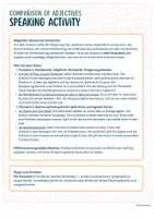 Vorschau - Spiele - Comparison of Adjectives (Steigerung der Adjektive): Speaking Activity - Seite 1