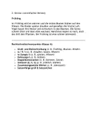 Vorschau - Arbeitsblätter - Diktat Frühling Klasse 4 - Seite 2