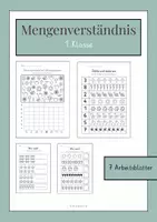 Vorschau - Arbeitsblätter - Mengenverständnis üben - Deckblatt