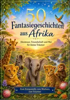 Vorschau - Text - Afrika erleben – 50 Fantasiegeschichten für Kinder - Deckblatt