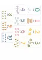 Vorschau - Bildkarten - Vorschule Arbeitsblätter PDF – Schulvorbereitung Kinder 4-6 Jahre | Kita Übungen Sommer | Alphabet Zahlen Schwungübungen Montessori - Seite 2