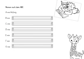 Vorschau - Arbeitsblätter - Der Löwe, der nicht schreiben konnte ABs - Seite 3