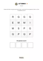 Voorbeeld - Letterbox Puzzels - Vakantie | Woordpuzzel voor groep 3 - 8 - Pagina 2
