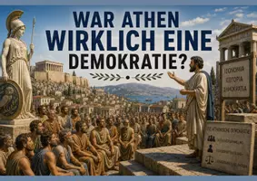 Vorschau - Arbeitsblätter - War Athen wirklich eine Demokratie? - Arbeitsblatt mit Einstiegsbild, Lösung und Druckversion zur Urteilsbildung - Seite 1