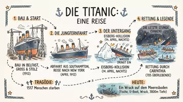 Vorschau - Arbeitsblätter - Arbeitsblatt "Titanic" + Onlineübung & MP3 + Mindmap + Infografiken - Seite 2