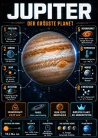 Vorschau - Poster - Lernkarte – Planeten unseres Sonnensystems – Physik – Astronomie und Weltall 6. Klasse - Seite 3