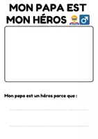 Aperçu - Affichage - Activités Fête des Pères à imprimer – 8+ pages | Adapté autisme | Maternelle & primaire | Cadeau papa enfant - Page 2