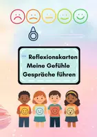 Vorschau - Stundenentwürfe - Reflexionskarten „Meine Gefühle“ – Gesprächsanlässe für die Grundschule - Deckblatt