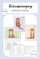 Vorschau - Arbeitsblätter - Rechenspaziergang Schriftliches Dividieren - Deckblatt