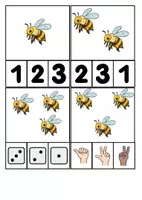 Aperçu - Apprentissages en autonomie - cartes à pinces 1-3. - Page de couverture