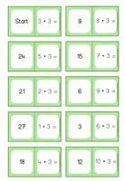 Vorschau - Spiele - Domino 3er Reihe (Einmaleins Übungsspiel) - Seite 2
