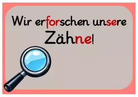 Vorschau - Unterrichtsreihen - Materialpaket Zähne Klasse 1 - Seite 1