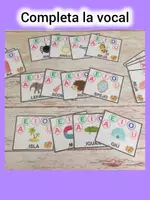 Vista previa - Juegos / Gamificación - Completa la vocal - Portada
