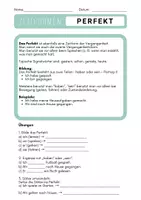 Vorschau - Arbeitsblätter - Zeitformen Infotexte + Übungen - Seite 2