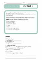 Vorschau - Arbeitsblätter - Zeitformen Infotexte + Übungen - Seite 3