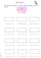 Vorschau - Arbeitsblätter - Einmaleins mit 1, 2, 4, 5, 8, 10 Spiel Konfettirechnen Klasse 2 - Seite 2