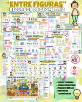 Vista previa - Tarjetas / Manipulativos - Pack geometría - Portada